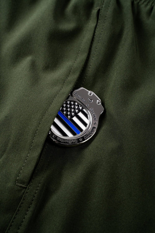 Thin Blue Line - Challenge Coin