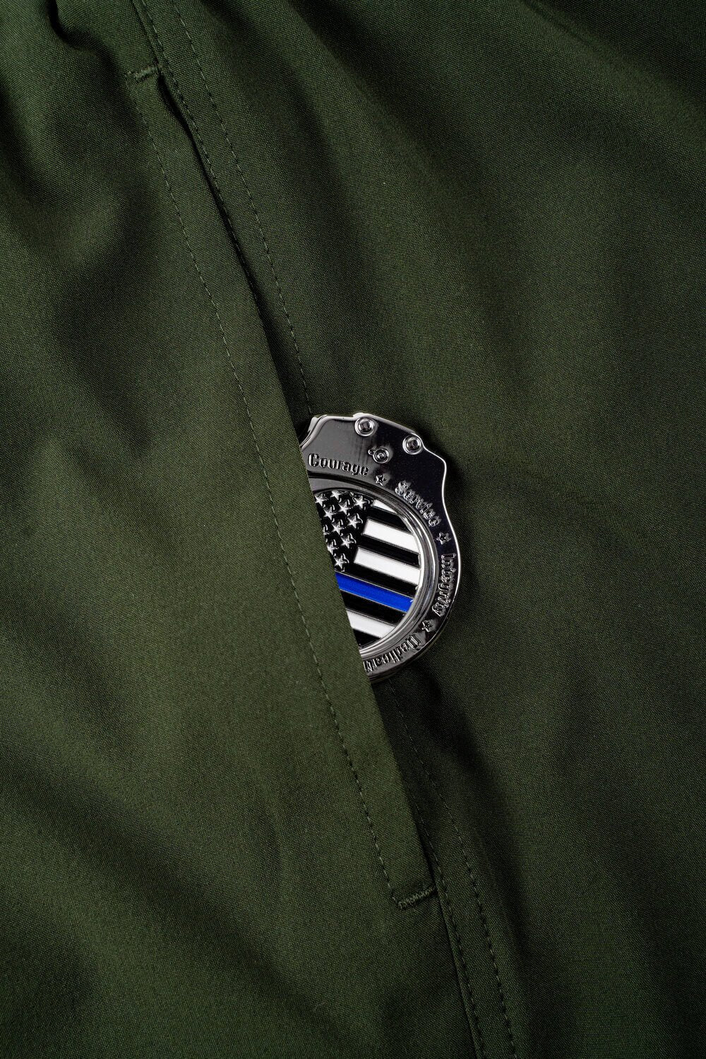 Thin Blue Line - Challenge Coin
