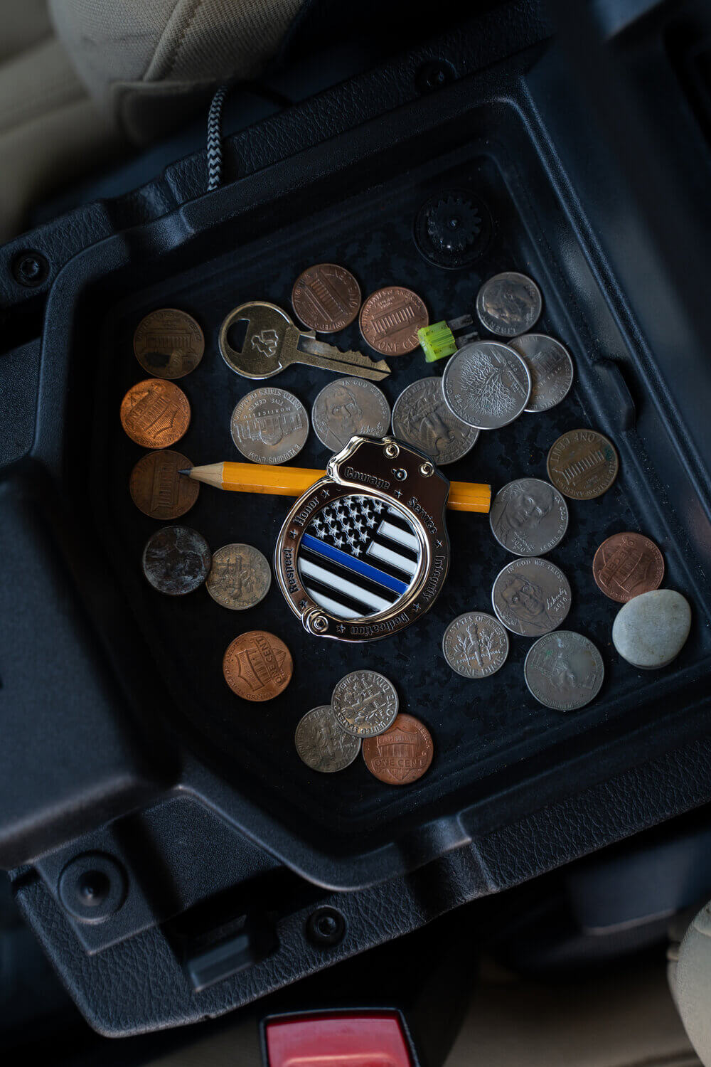Thin Blue Line - Challenge Coin