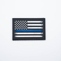 Thin Blue Line PVC Patch