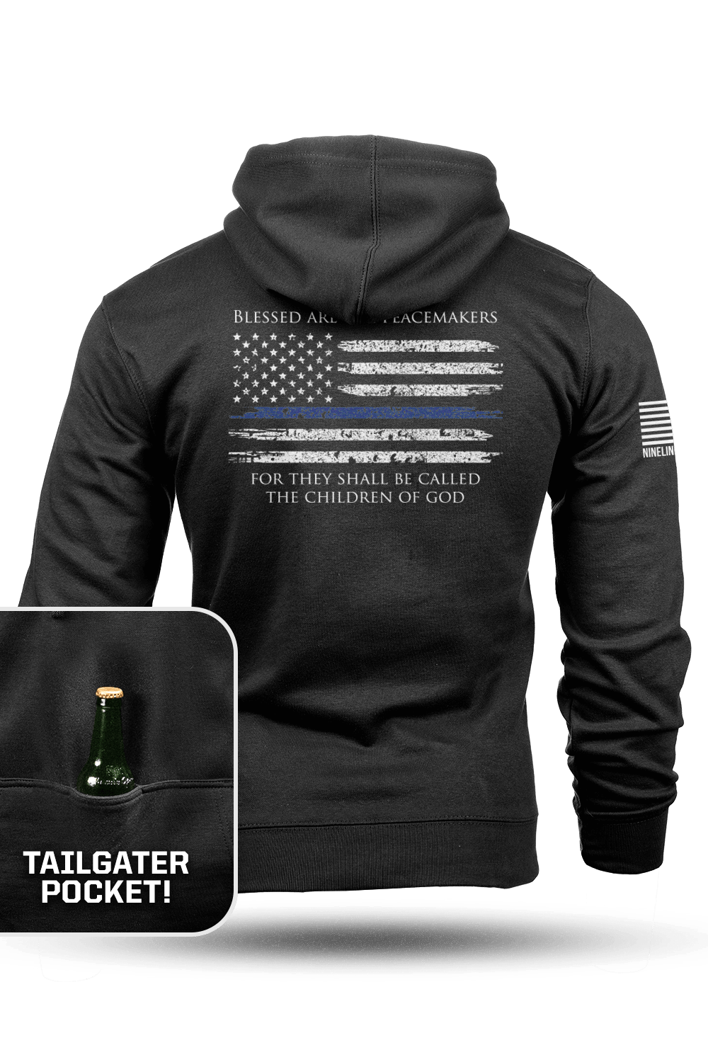 Thin Blue Line - Tailgater Hoodie