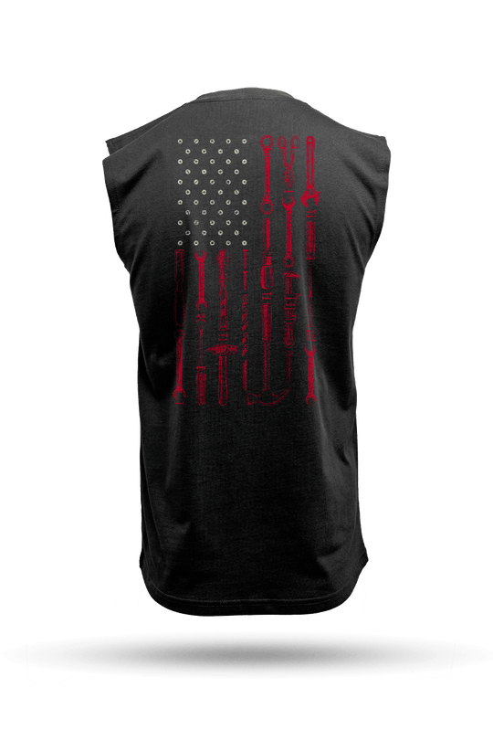 Toolbox Flag - Men's Muscle Tank Top