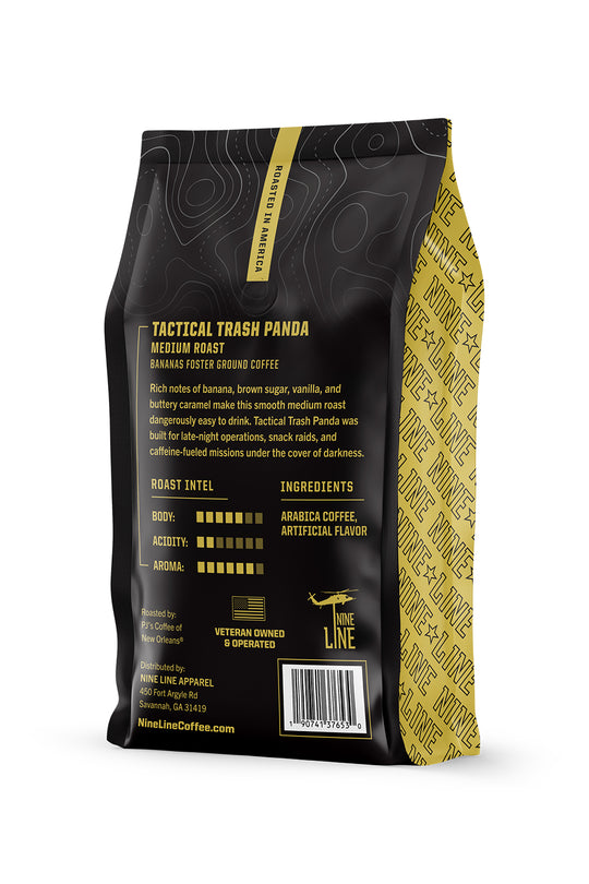 Tactical Trash Panda Bananas Foster Medium Roast - Ground Coffee | 12OZ
