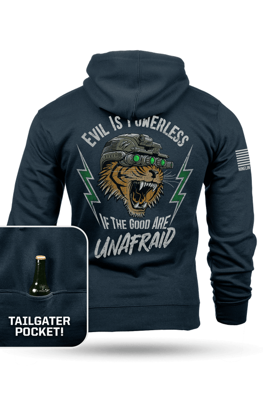 Unafraid Tiger - Tailgater Hoodie
