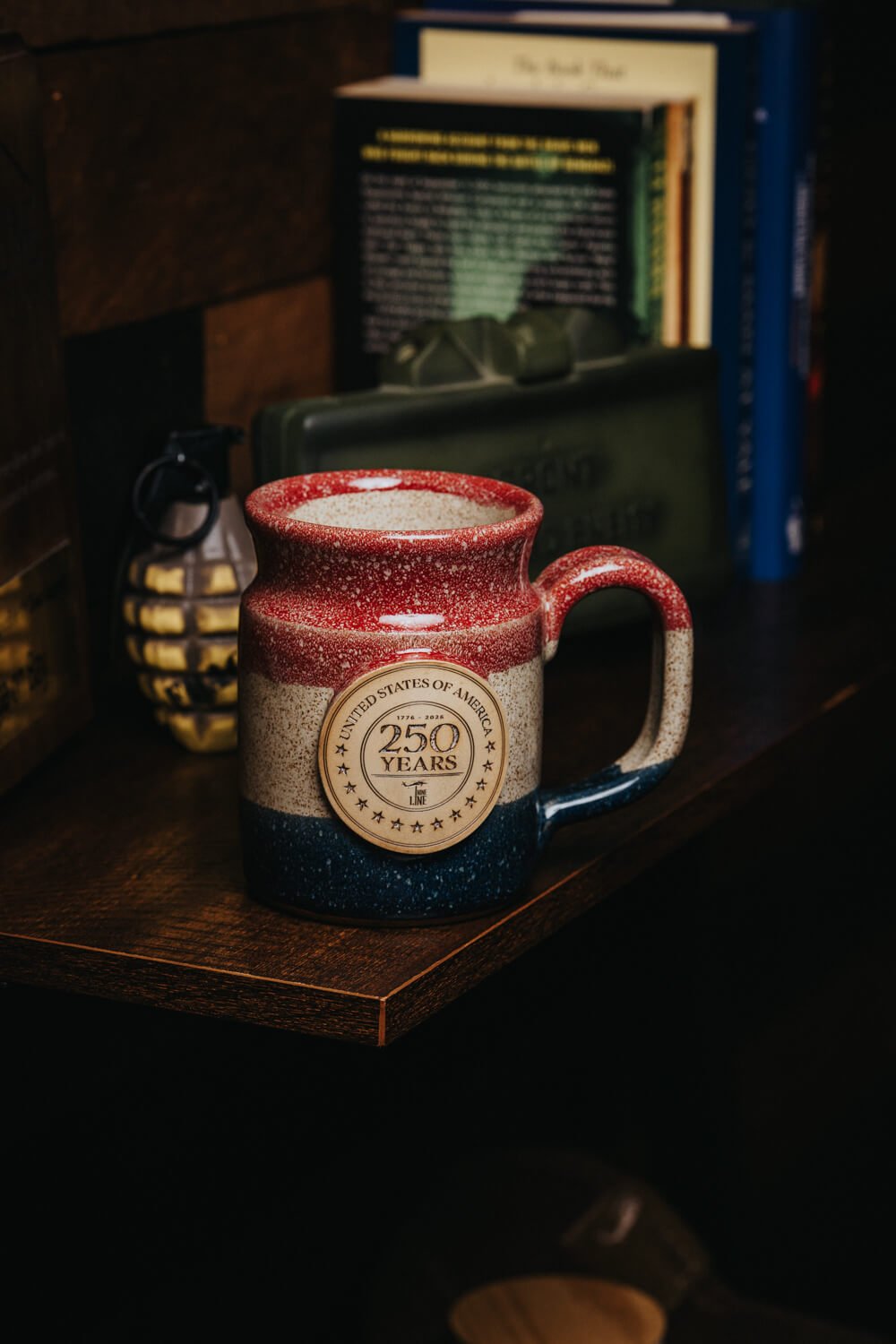 USA 250th Anniversary Ceramic Mug - Made in USA