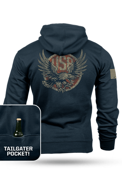 USA Badge - Tailgater Hoodie