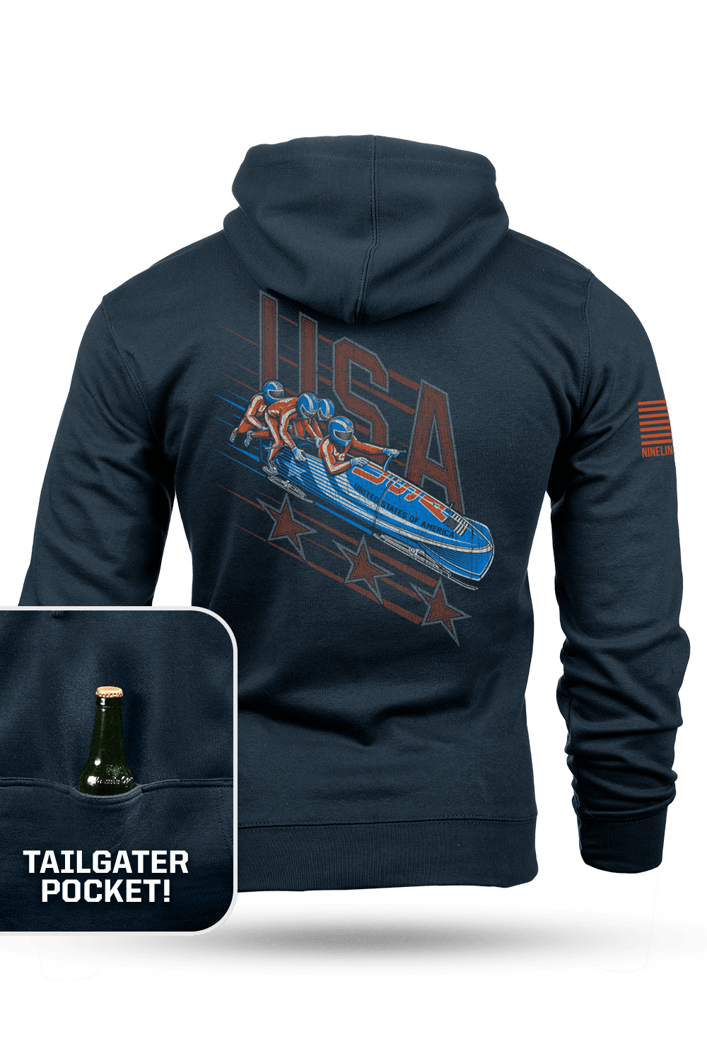 USA Bobsled - Tailgater Hoodie