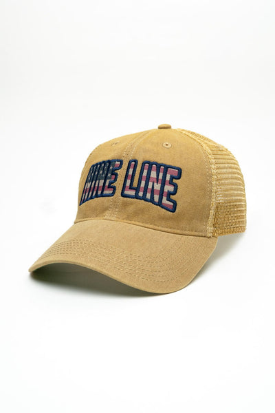 USA Flag Logo - Old Favorite Trucker Mesh Back Hat