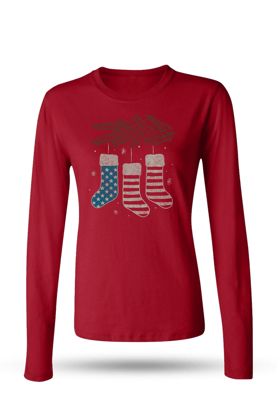 USA Stockings - Women's Long - Sleeve Shirt
