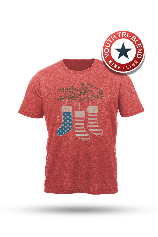 USA Stockings - Youth T-Shirt