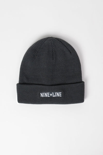 Waffle Knit Cuffed Beanie