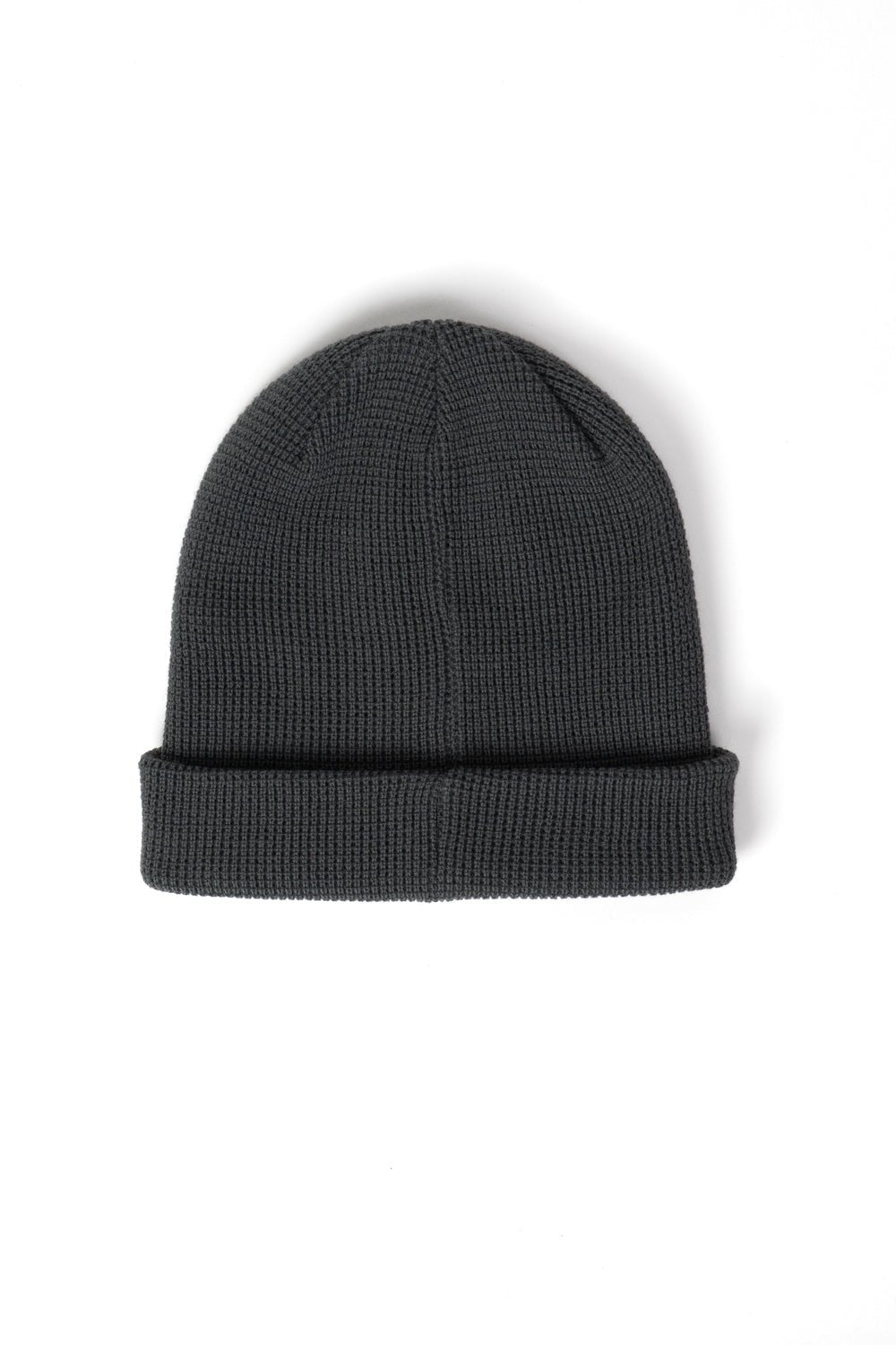 Waffle Knit Cuffed Beanie