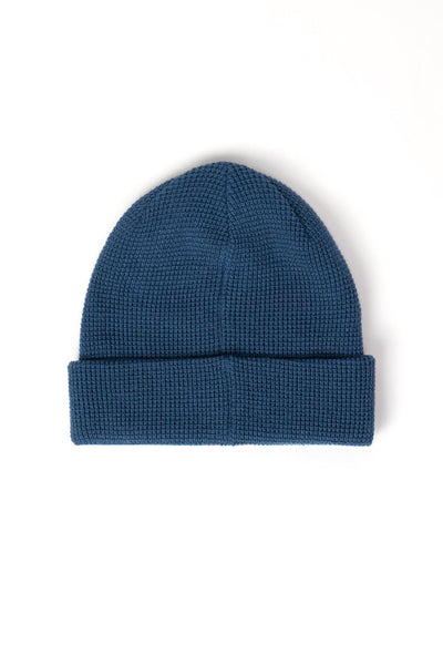 Waffle Knit Cuffed Beanie