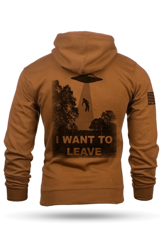 Want To Leave - Hoodie