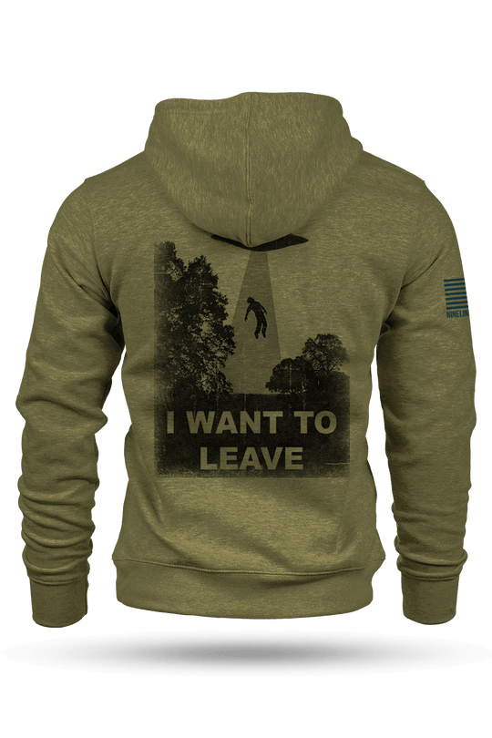 Want To Leave - Hoodie