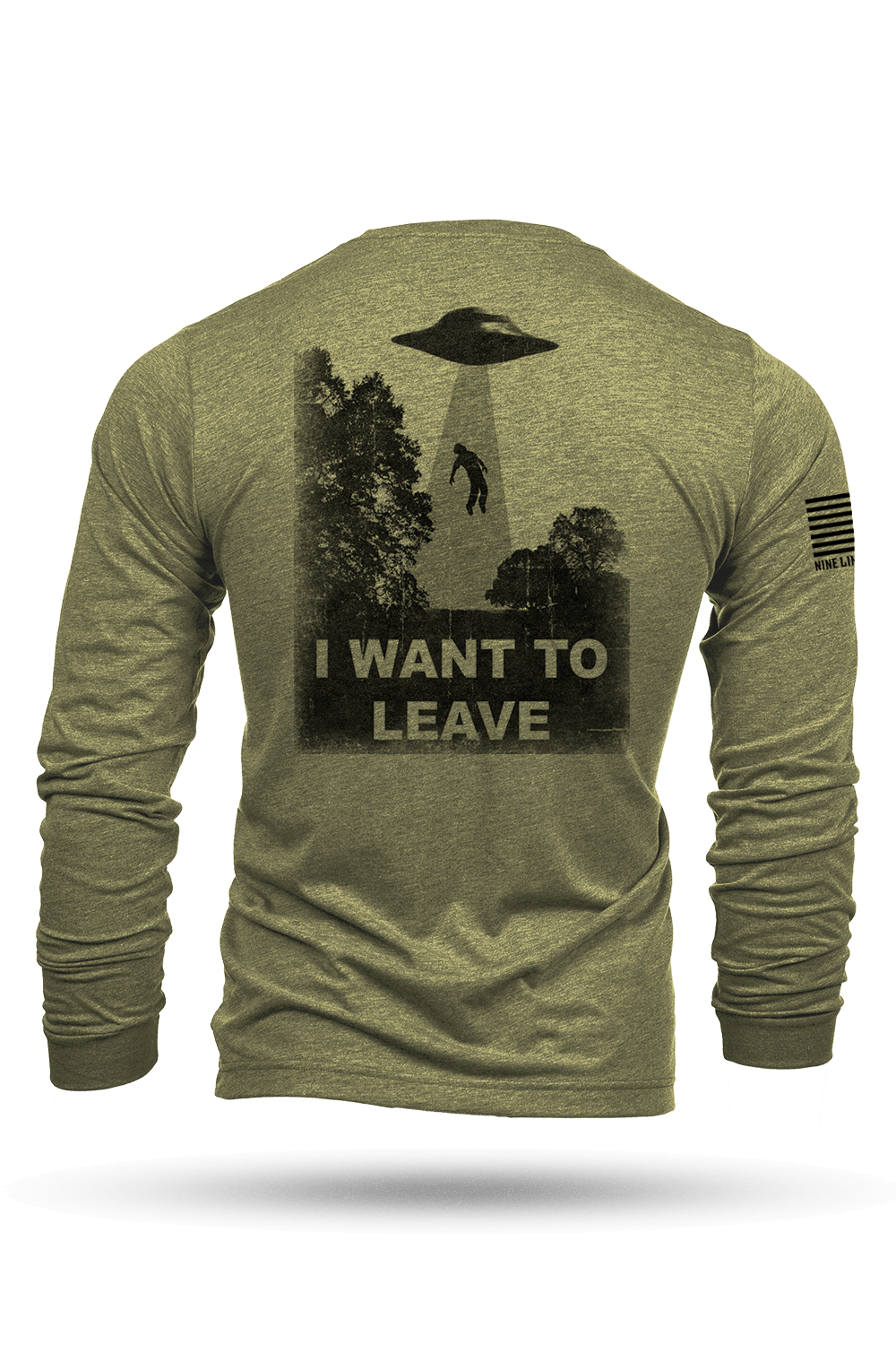 Want To Leave - Long - Sleeve Shirt