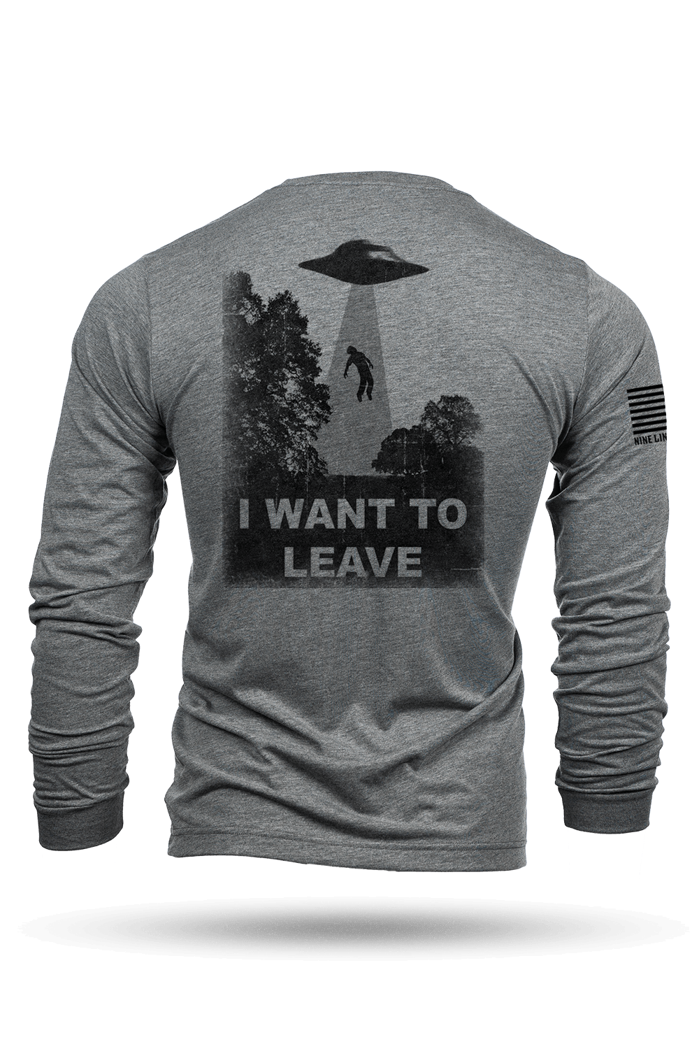 Want To Leave - Long - Sleeve Shirt