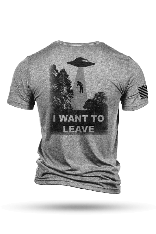 Want To Leave - T-Shirt