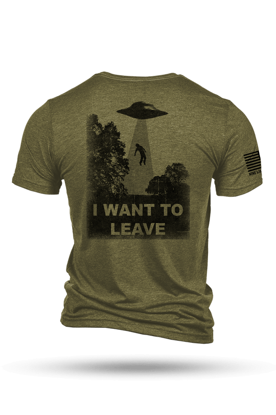 Want To Leave - T-Shirt