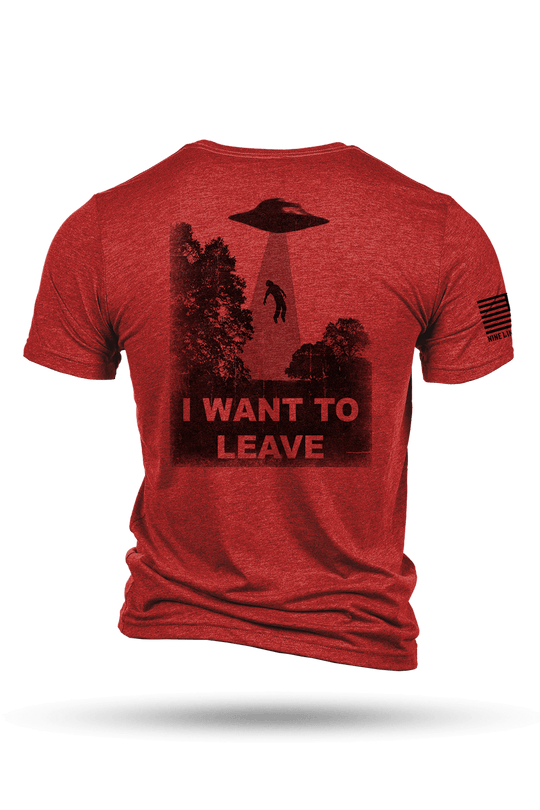 Want To Leave - T-Shirt