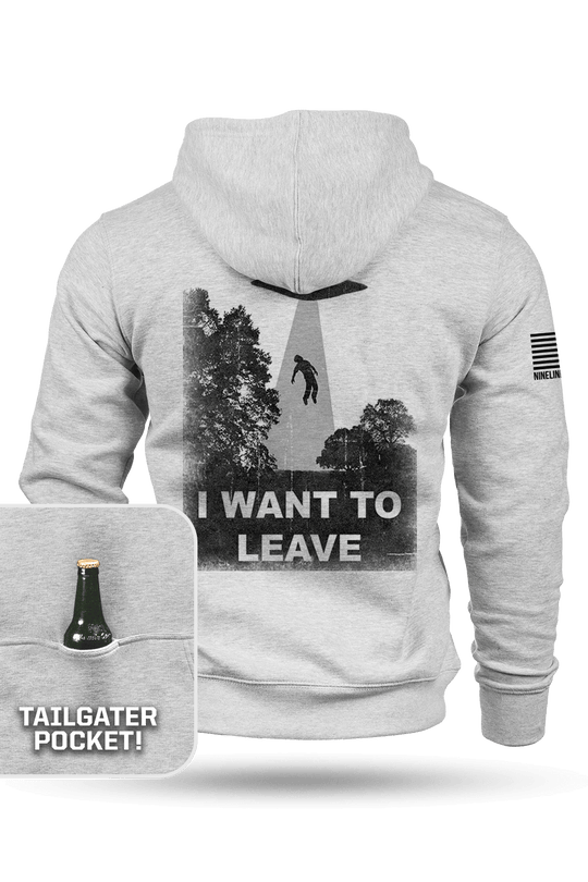Want To Leave - Tailgater Hoodie