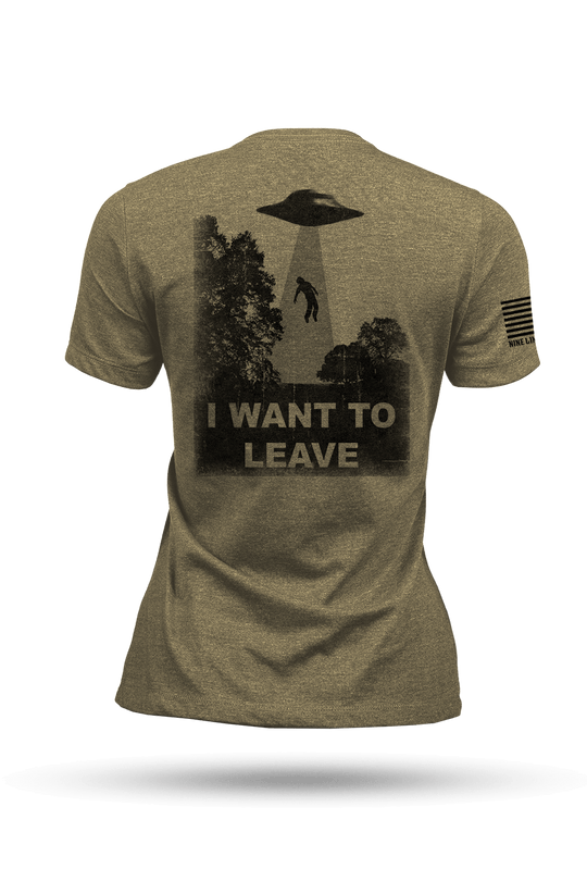 Want To Leave - Women's T-Shirt