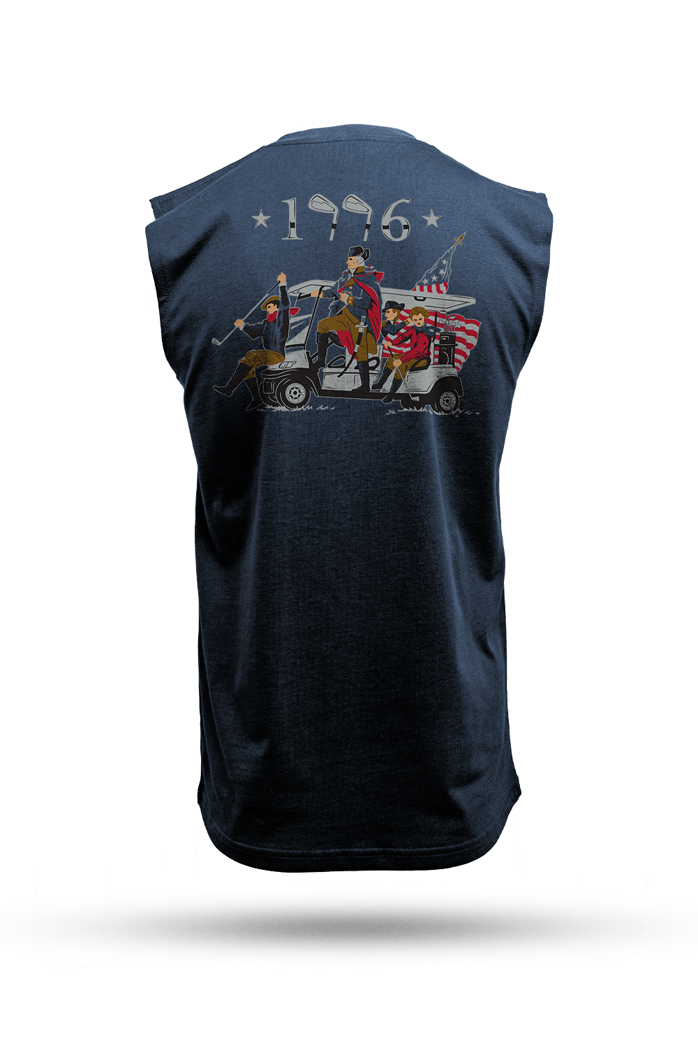 Washington's Golf Cart - Men's Muscle Tank Top