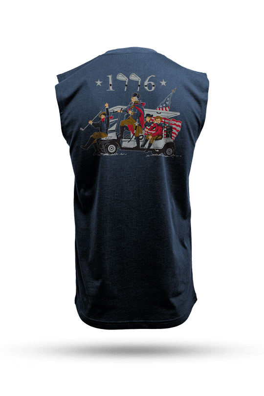 Washington's Golf Cart - Men's Muscle Tank Top