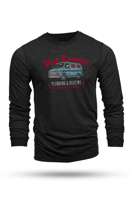 WB Heating & Plumbing - Long - Sleeve Shirt