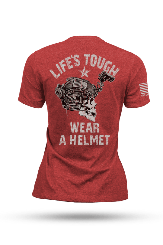 Wear a Helmet - Women's T-Shirt