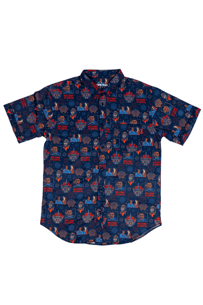 Welcome to Earth - Short Sleeve Button Down