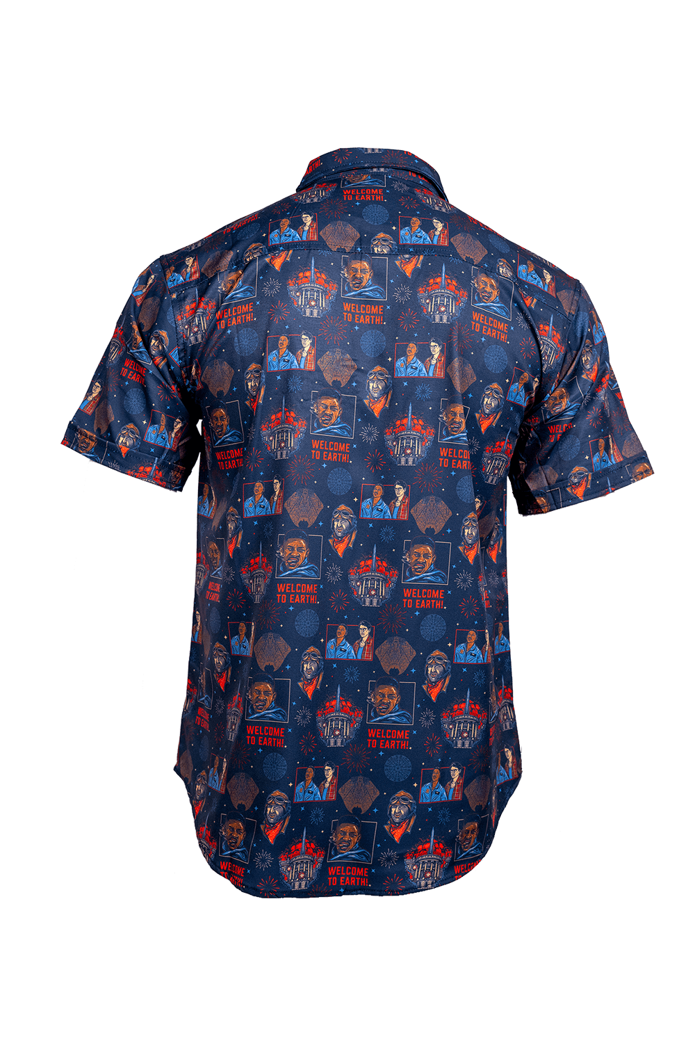 Welcome to Earth - Short Sleeve Button Down