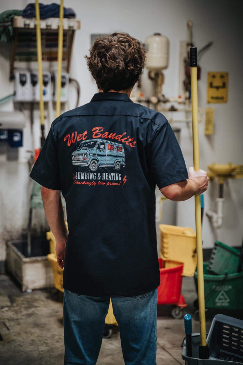 Wet Bandits - Short Sleeve Dickies Work Shirt