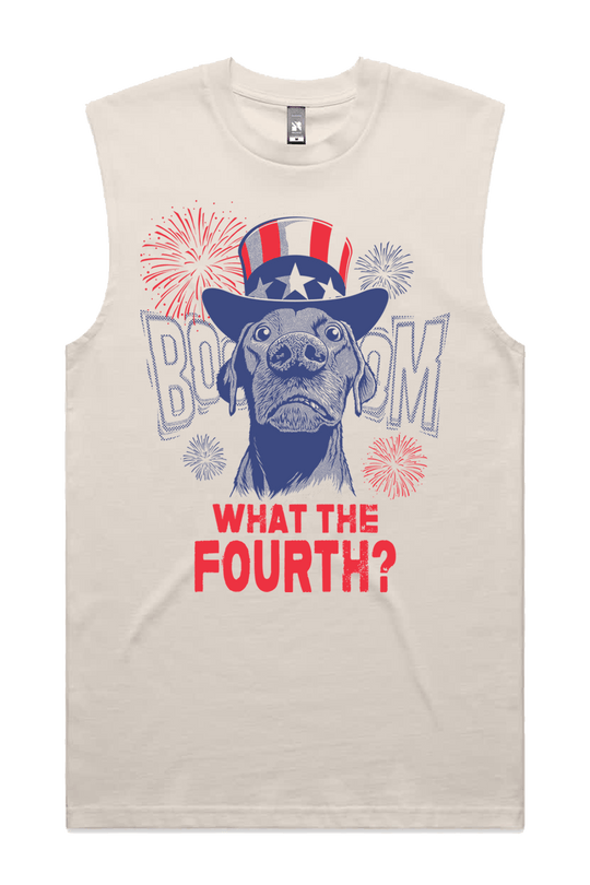 What the Fourth?! - Men's Muscle Tank Top