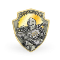 Whom Shall Challenge Coin