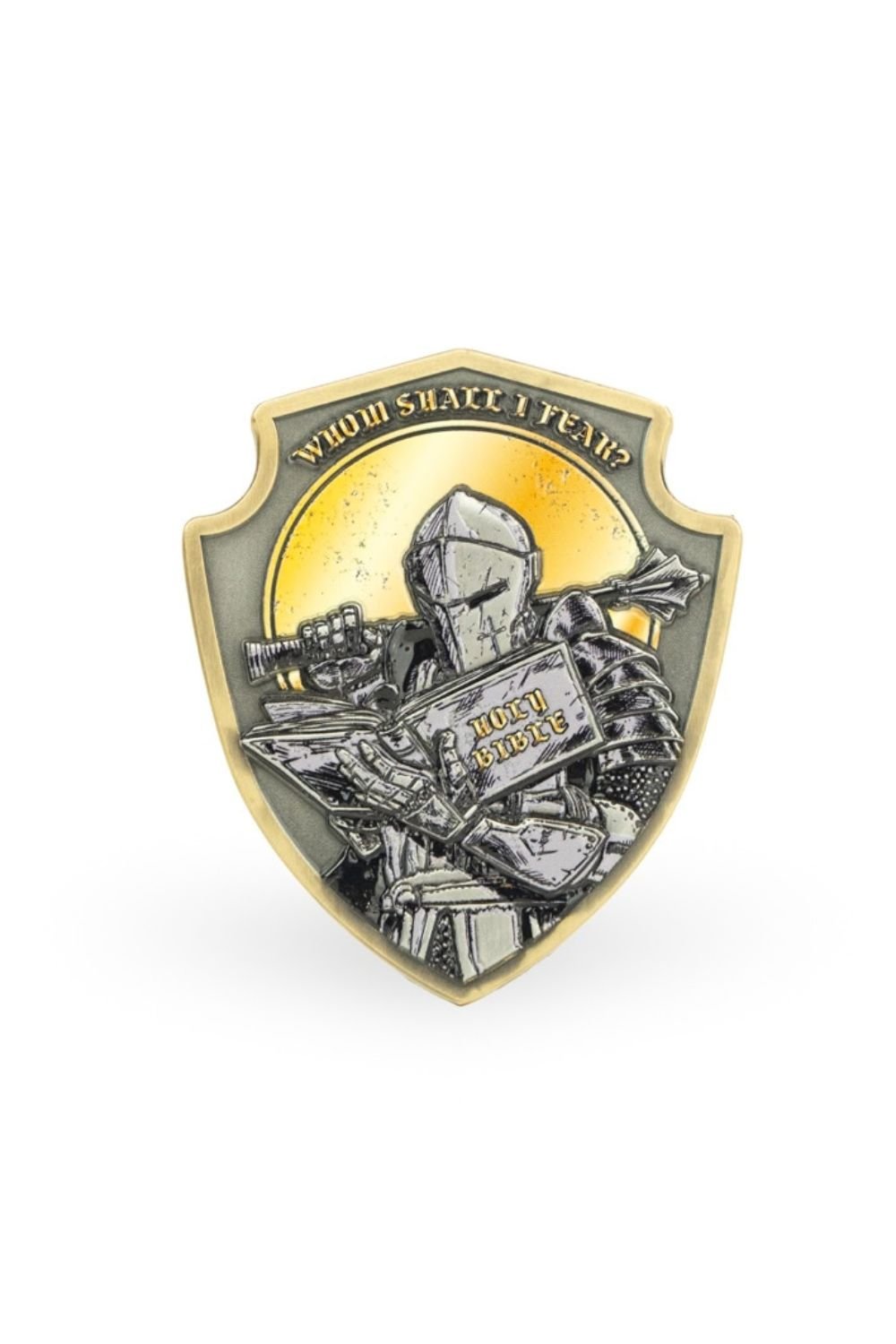 Whom Shall Challenge Coin