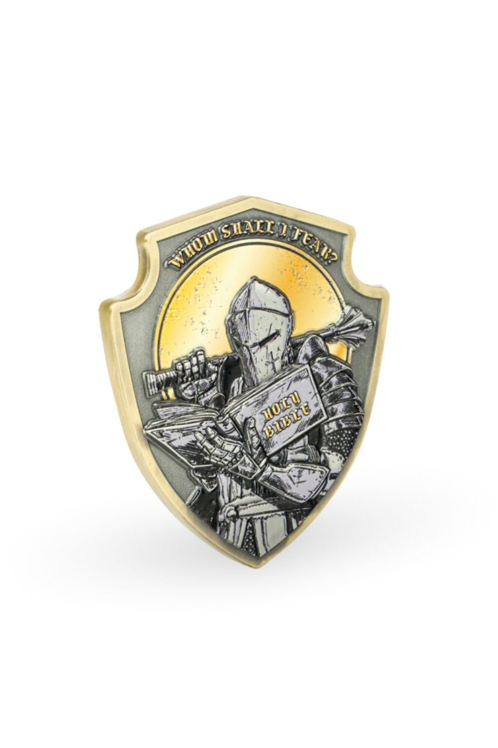 Whom Shall Challenge Coin