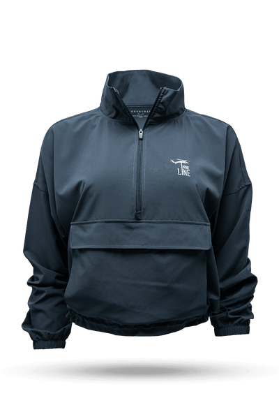 Women's 1/4 Zip Pullover Jacket - Silicone Logo