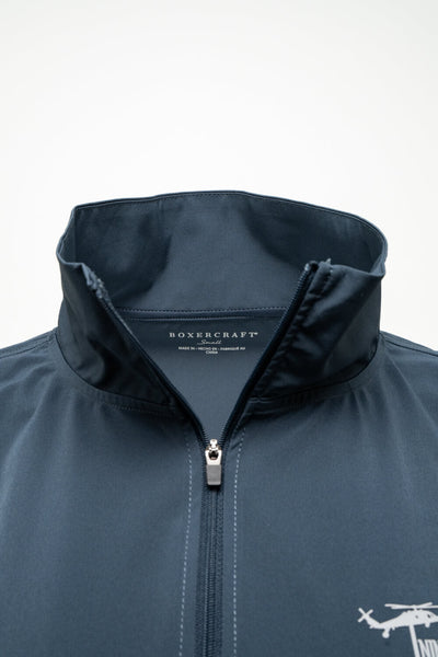 Women's 1/4 Zip Pullover Jacket - Silicone Logo
