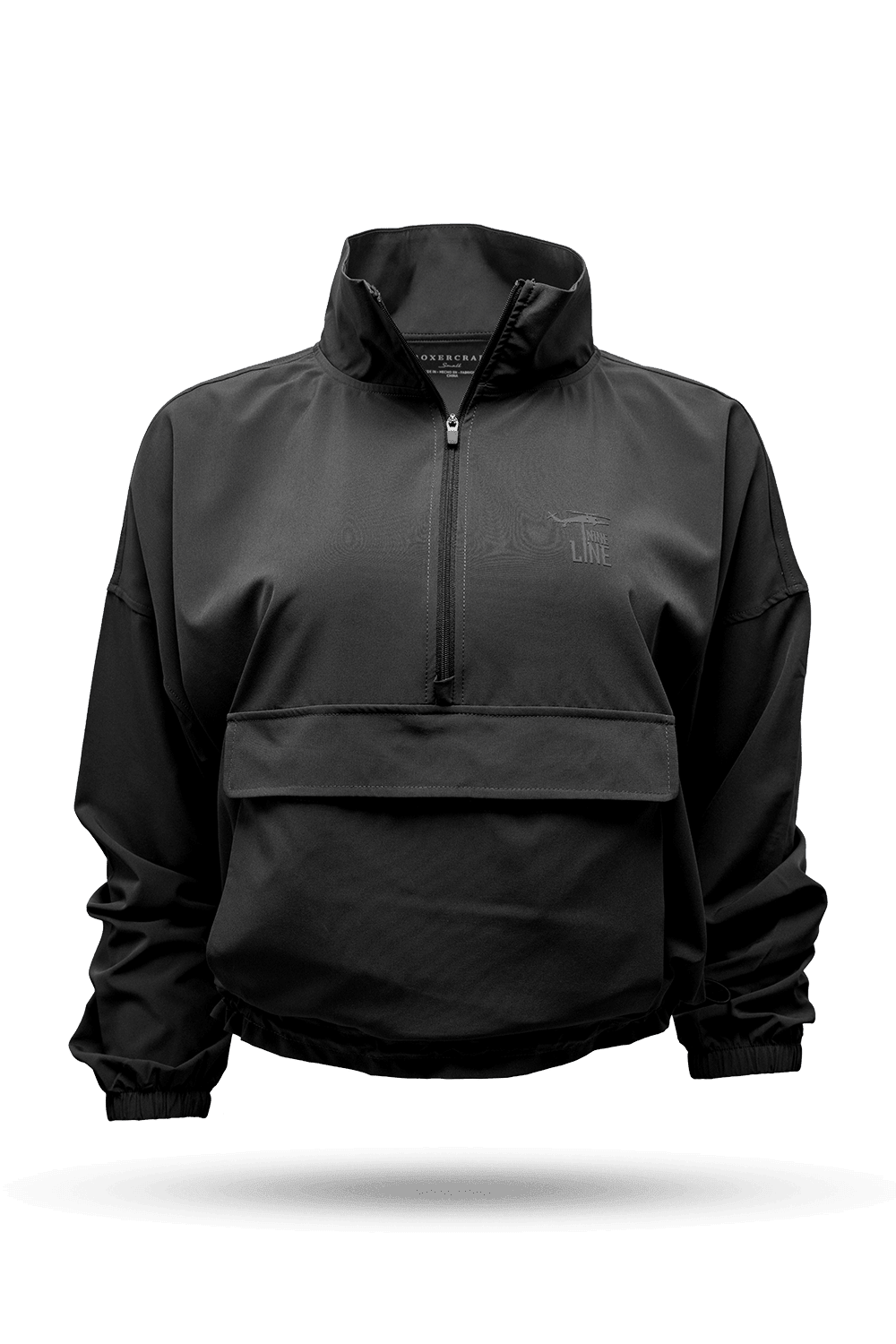 Women's 1/4 Zip Pullover Jacket - Silicone Logo