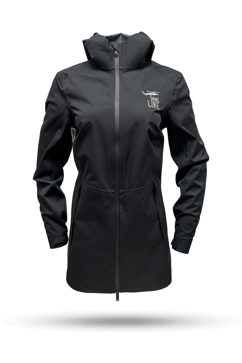 Women's Rainshell Jacket with Dropline Logo
