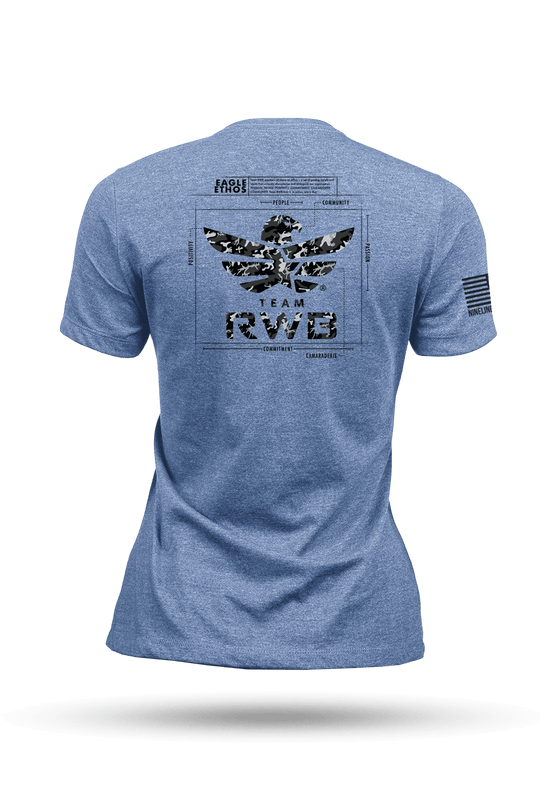 Women's T - Shirt - Team RWB Eagle Ethos Schematic