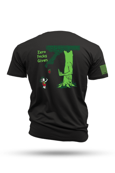 Zero Fcks Given Tree - T-Shirt
