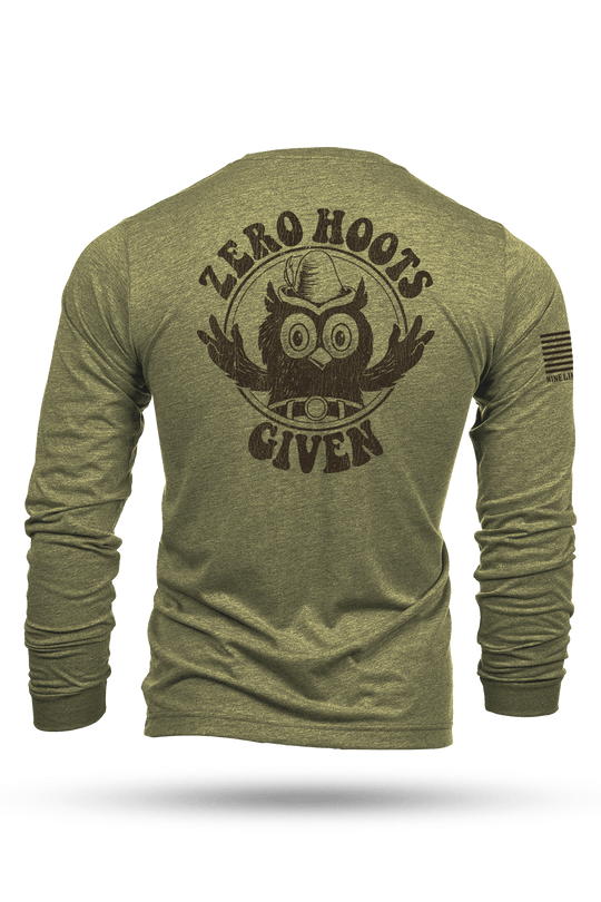 Zero Hoots - Long - Sleeve Shirt