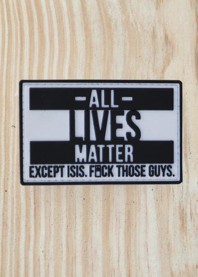 All Lives Matter PVC Patch - Nine Line Apparel