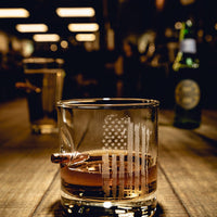 America - American Made .308 Caliber Whiskey Glass
