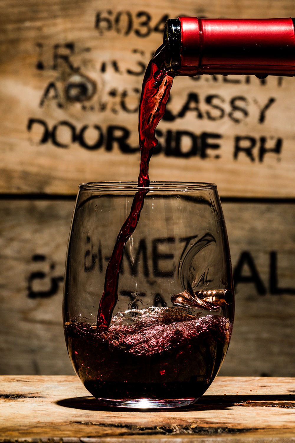 American Made .308 Wine Glass - Nine Line Apparel