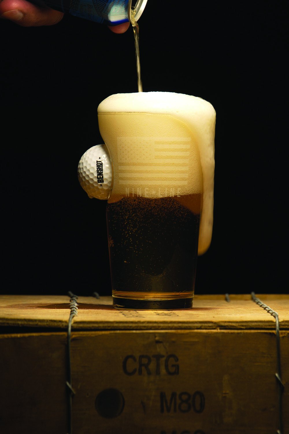 American Made Golf Ball Drinkware Collection - Nine Line Apparel
