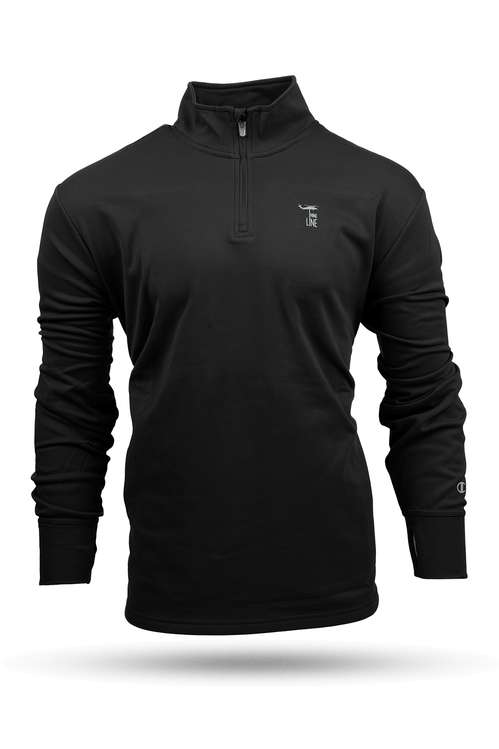 Athletic 1/4 Zip Jacket with REFLECT DROP LINE - Nine Line Apparel