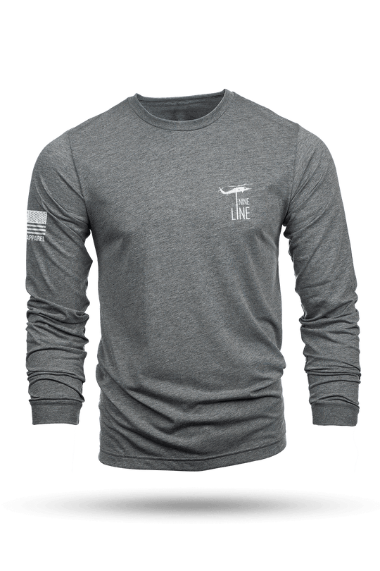 Athletic Long-Sleeve T-Shirt 3-Pack - Core Cool Colors - Nine Line Apparel